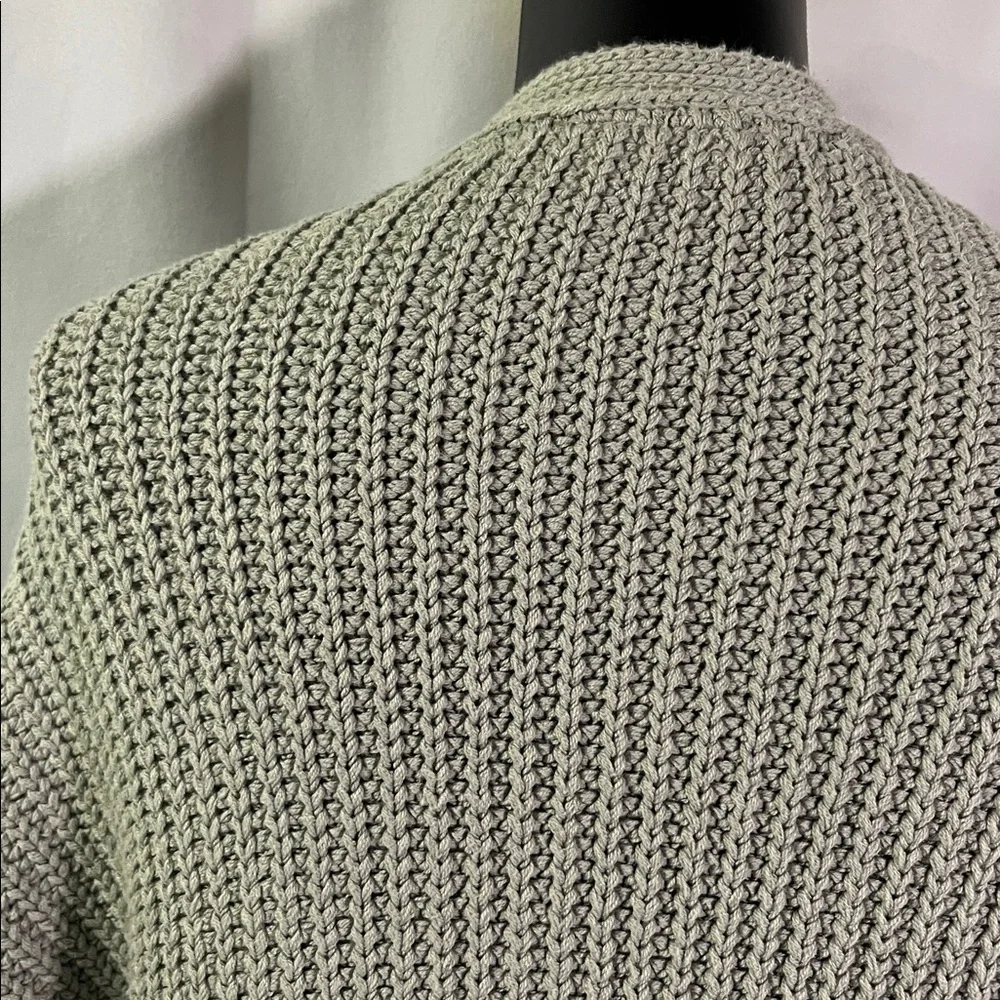 Free People Gray Oversized Chunky Knit Nightingale Cardigan - Picture 12 of 16